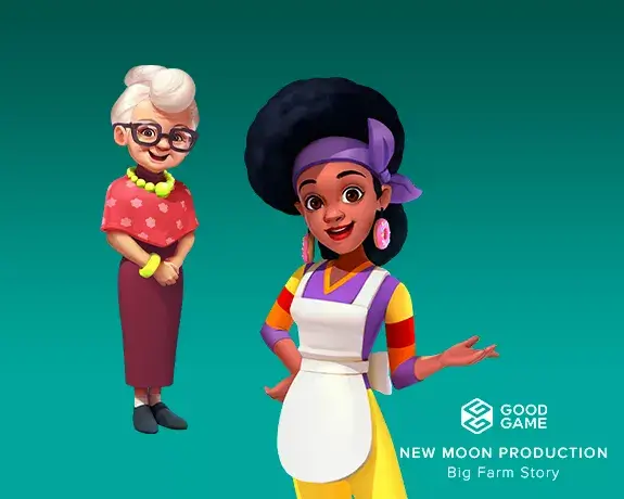 2D animation &ndash; Big Farm 2