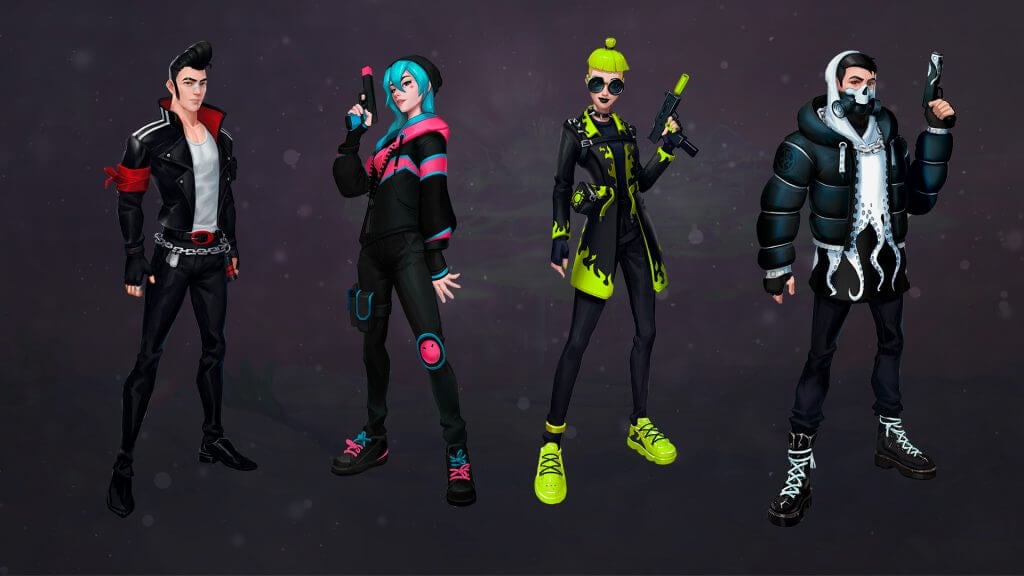 Concept art - Fortnite characters