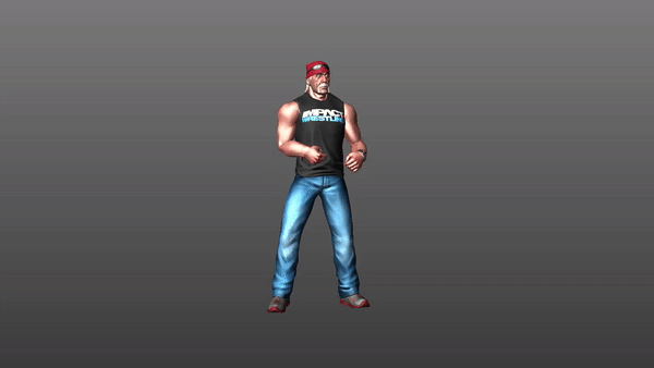 3D animation - Wrestling 1