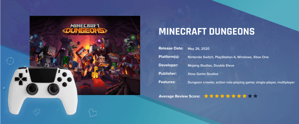 Minecraft Dungeons - Best-Selling Games in 2020: Key Factors of Success, Demand Trends and Forecasts of Future Leaders