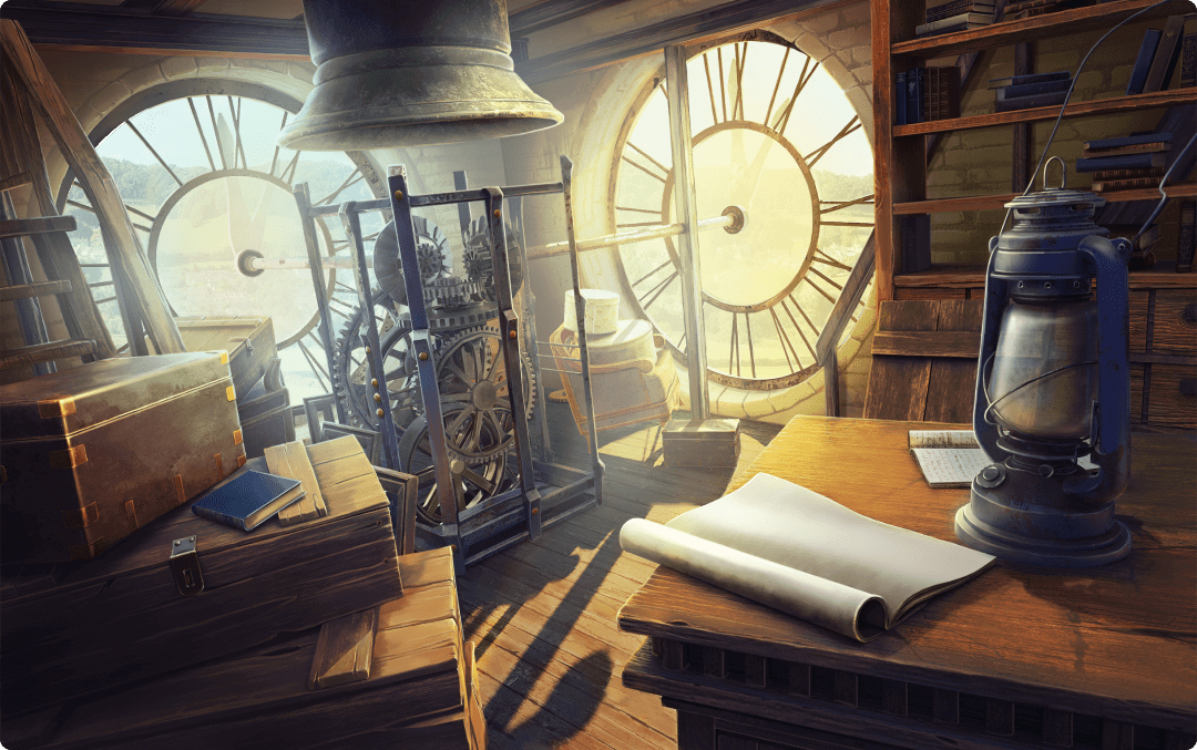 Mystery Match Village game art