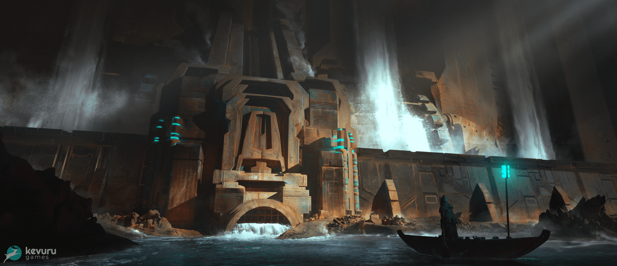2D environment &ndash; Ancient watergate