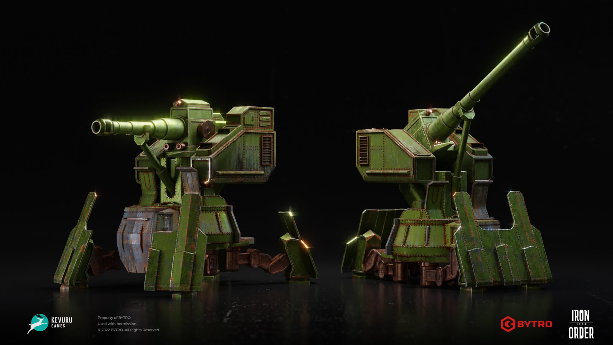 Iron Order 1919 &ndash; Artillery mech